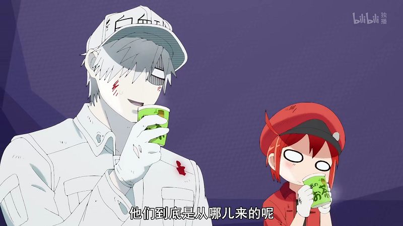 《工作细胞》评价:工作细胞BLACK与工作细胞,同为勤奋红细胞,男女主何时能相遇?