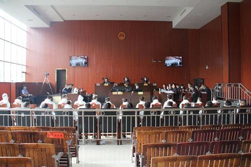 麻阳法院:覃某云等15人组织,领导,参加黑社会性质组织案一审开庭