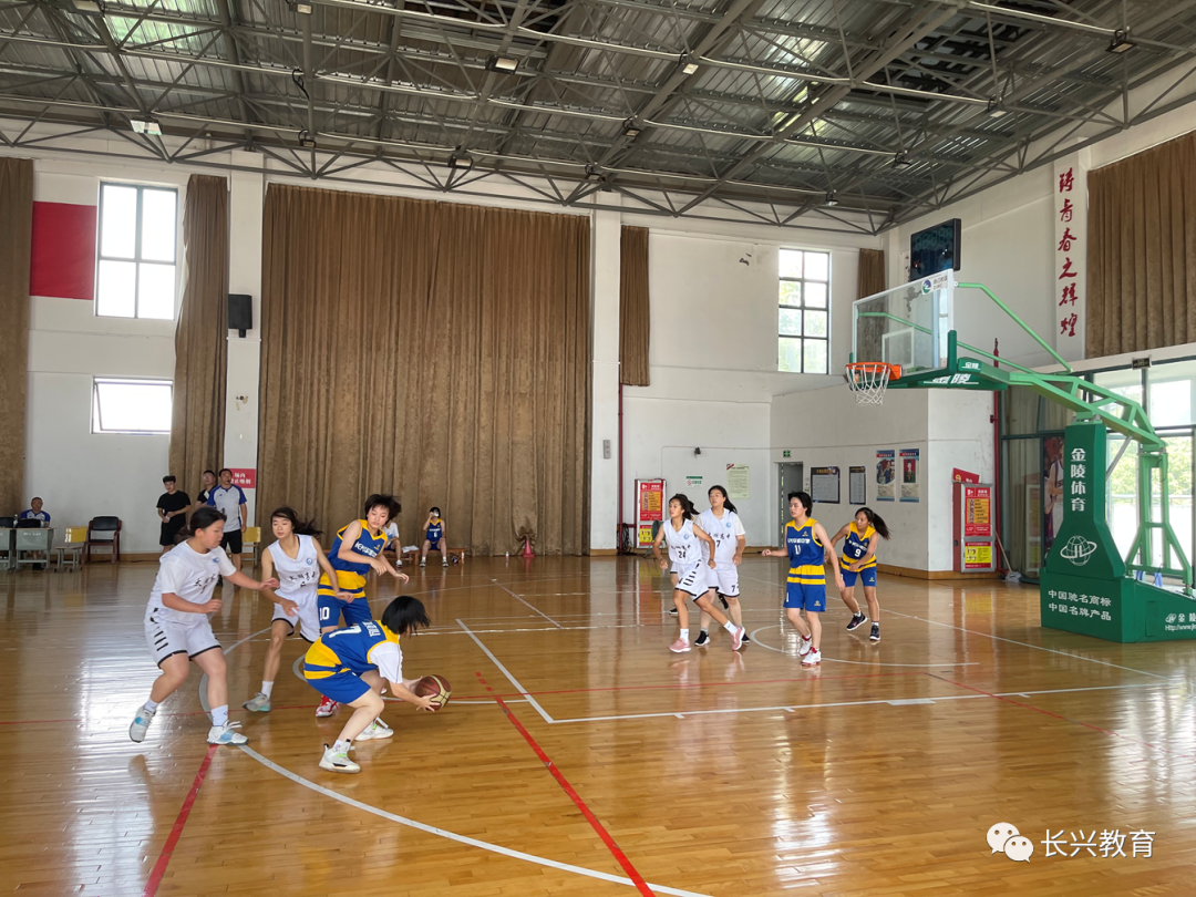 长兴县第十三届体育节中学生篮球赛成绩揭晓