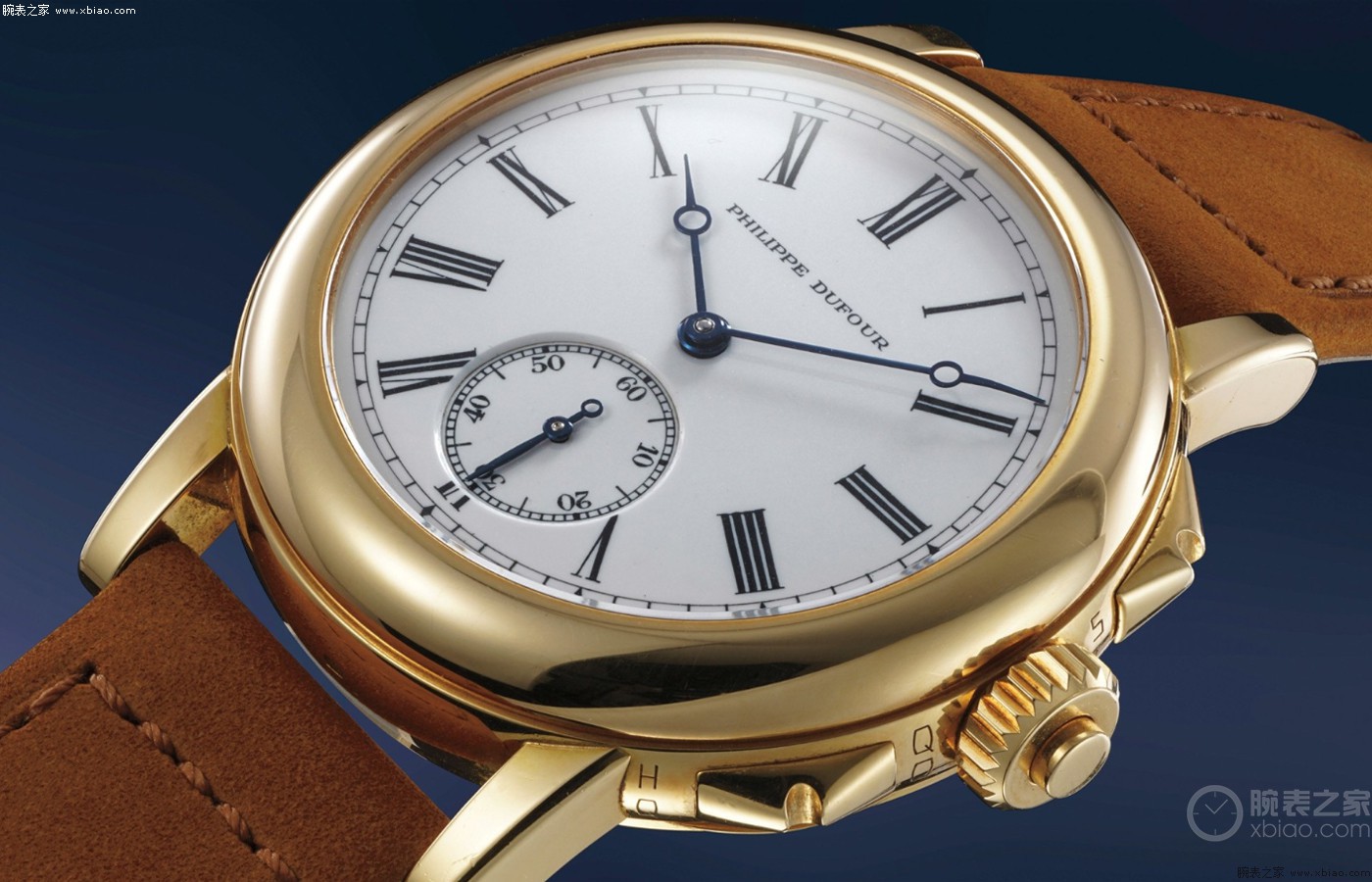 philippe dufour大小自鸣三问18k黄金腕表问鼎富艺斯"名表荟萃-日内瓦