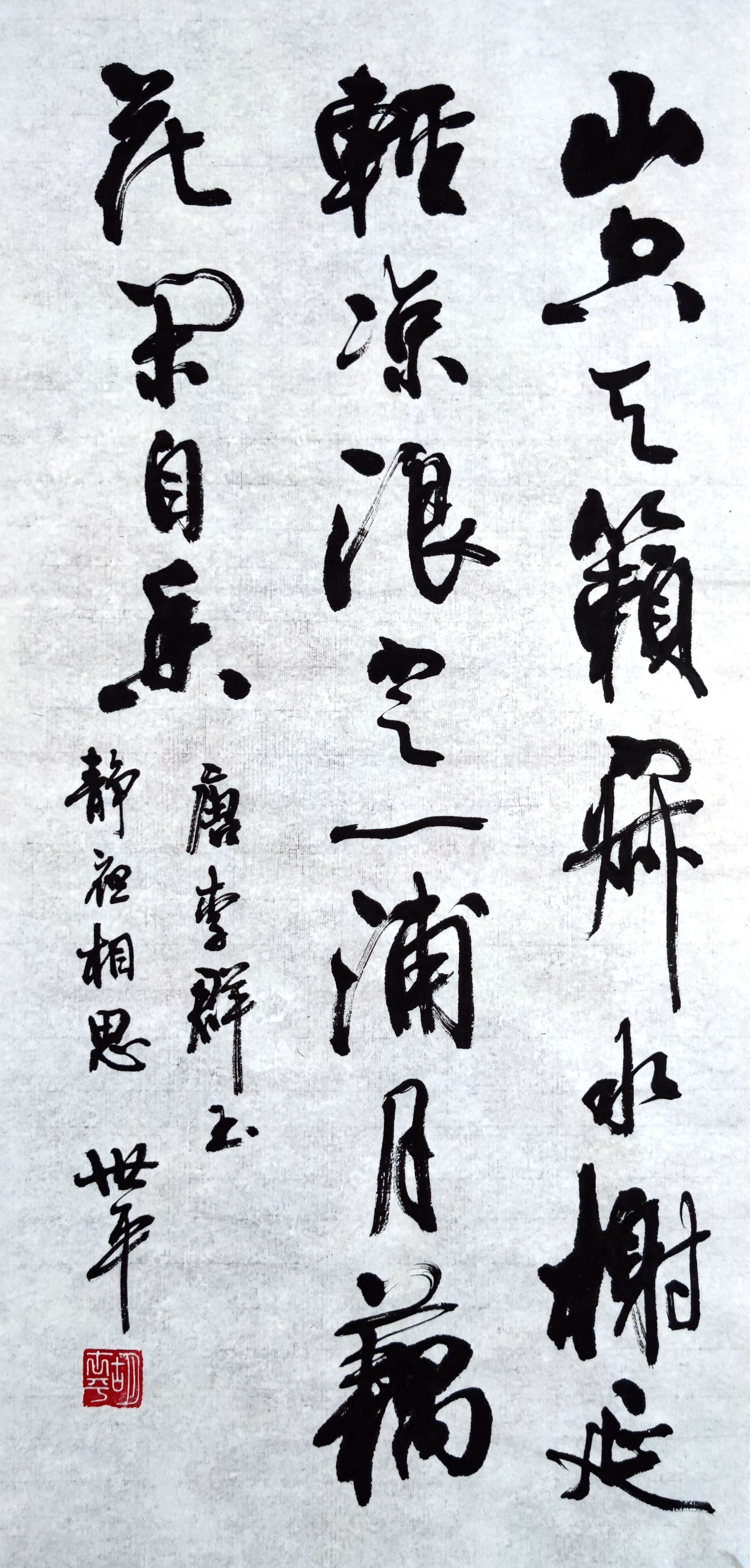 胡世平书法作品