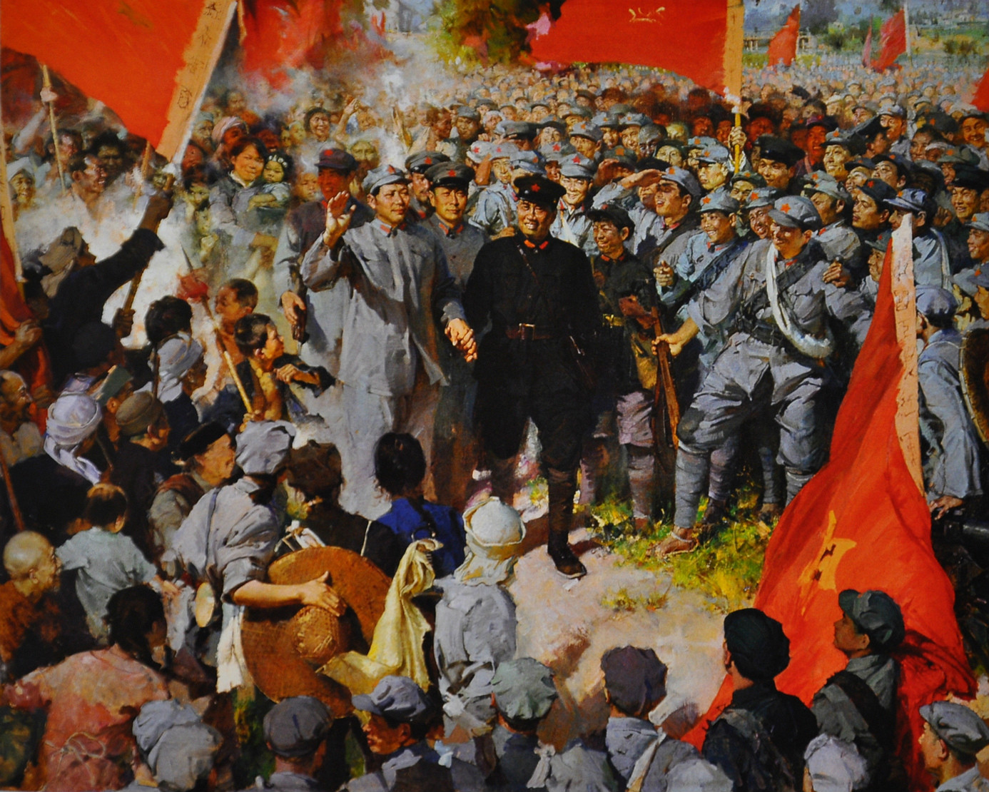 八路军当初六个师长,五个都授予元帅,只有他是上将,儿子是将军