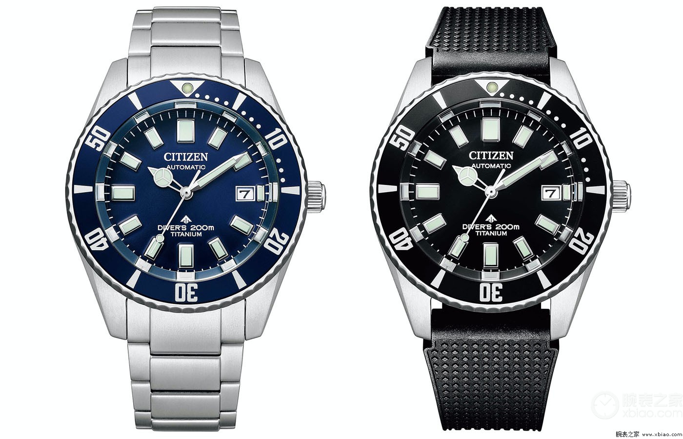 西铁城推出两款全新promaster专业运动系列200米机械潜水表