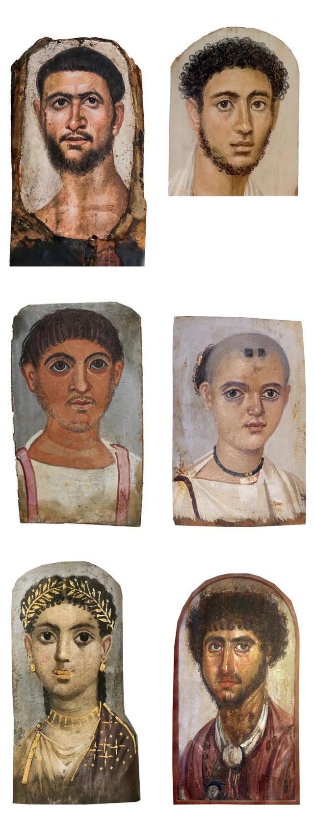 法尤姆肖像 fayum portraits