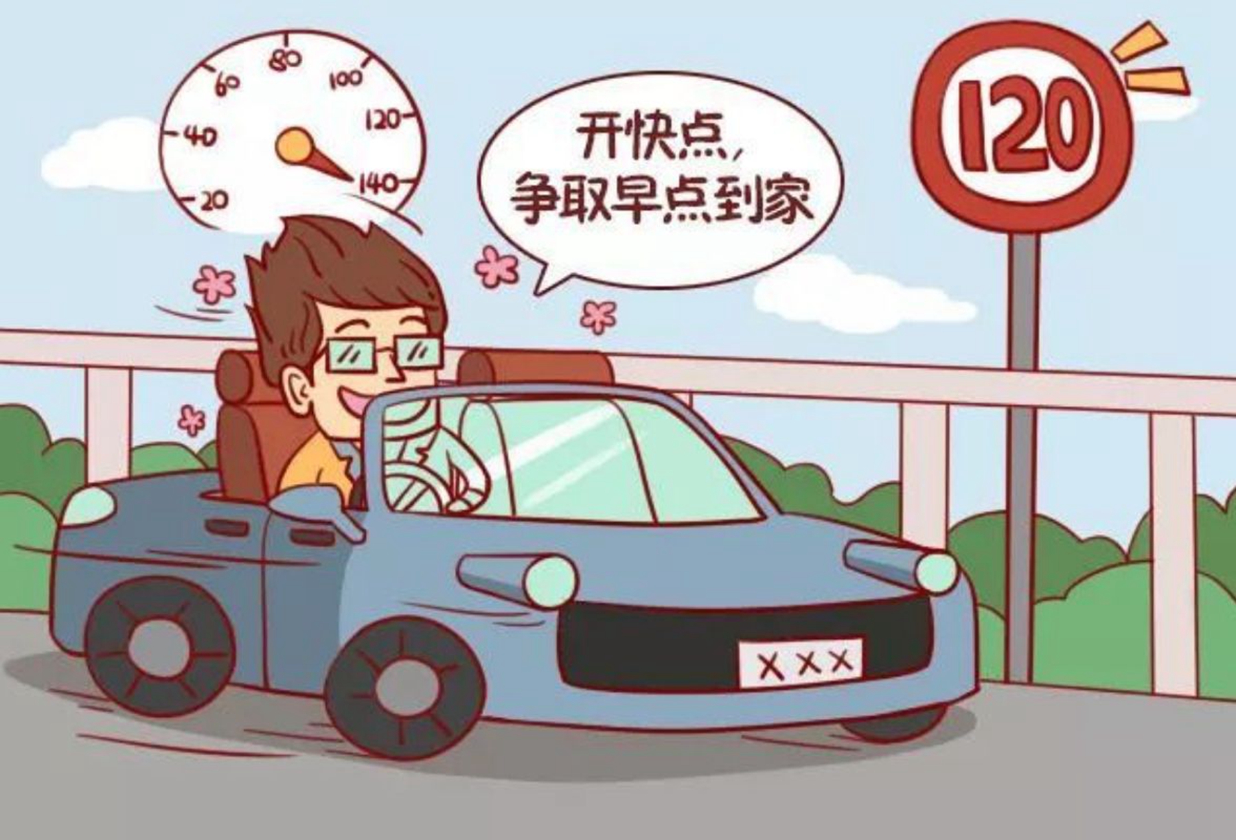 超速多少会被扣分?学校路段要减速吗?