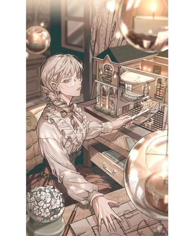 美丽的付出丨插画师 mumu