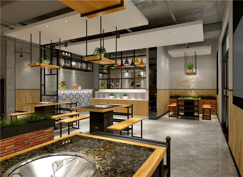 合肥火锅店装修要注意这几个防滑小技巧(餐饮店面都适用哦)