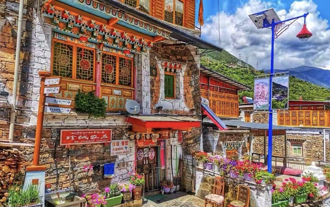 一路向西直达尘埃落定之处——西索民居,用石头堆起来的世外桃源