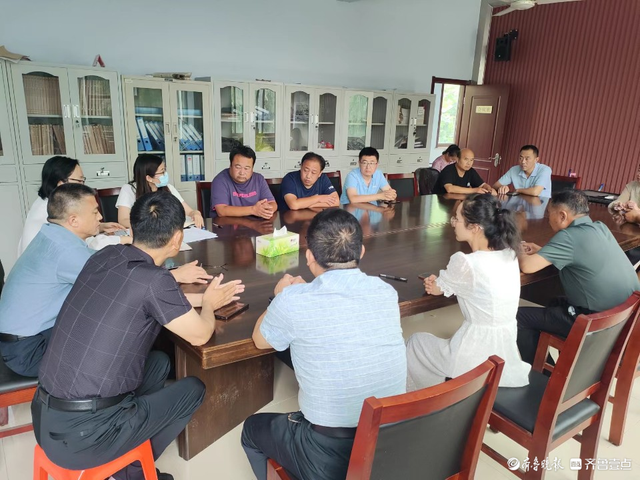 德州天衢新区赵虎镇开展6月份主题党日活动