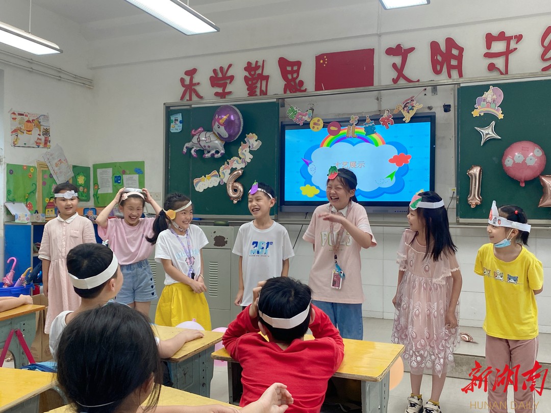 一年一个音符 博才金峰小学庆六一放飞梦想向未来