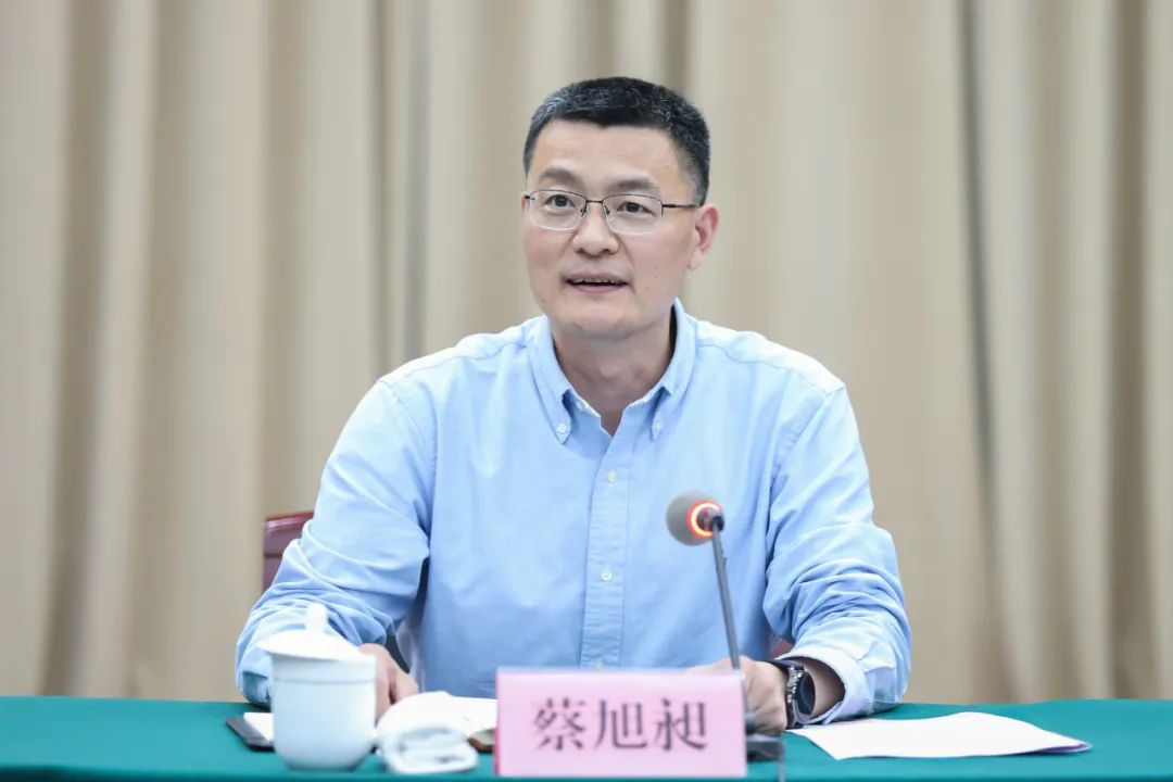 蔡旭昶带队来德清联系督导二季度经济工作