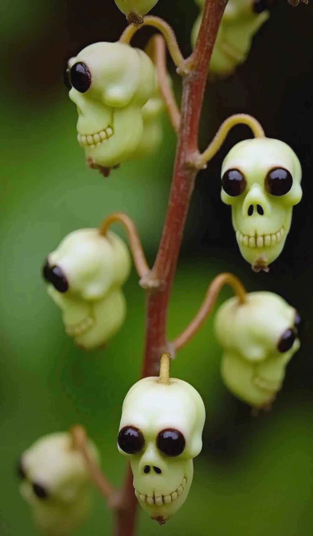 骷髅花:惊艳无比的盛开与恐怖的枯萎,生命的奇迹与感悟