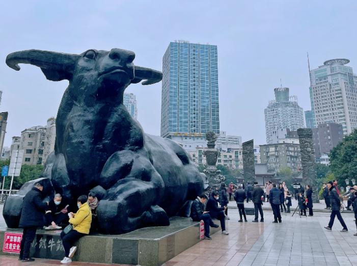 铁牛广场与绵阳的治水传统