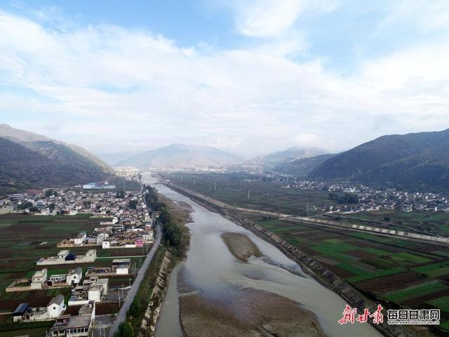 洮河:一曲清流润岷县 田畴沃野织锦绣