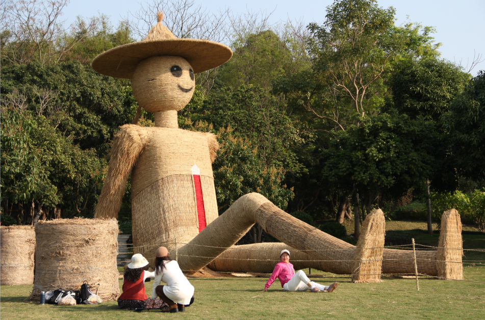 常德花海大地艺术季·巨型稻草人王国,五一假期迎客啦