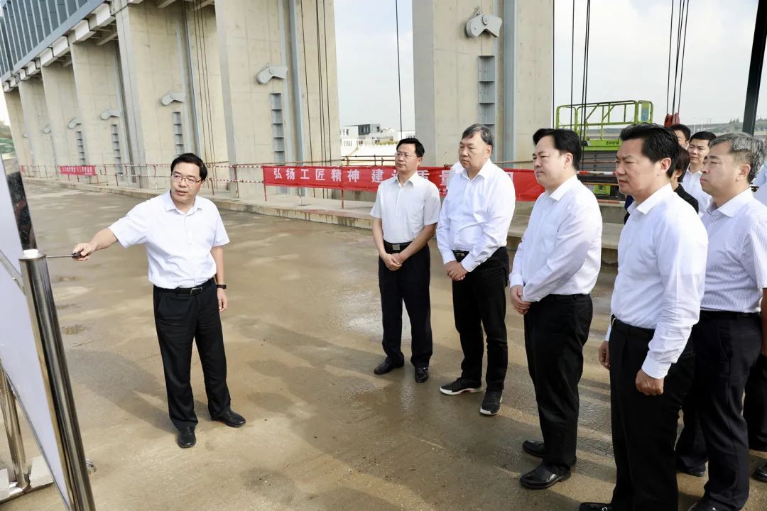 水利部领导来常调研太湖流域水治理工作