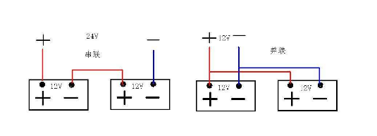 两组电瓶分开用接线图图片
