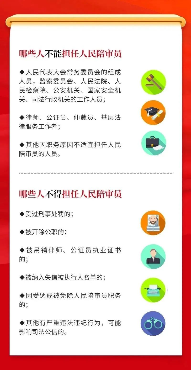 普法宣传| 图解《人民陪审员法》