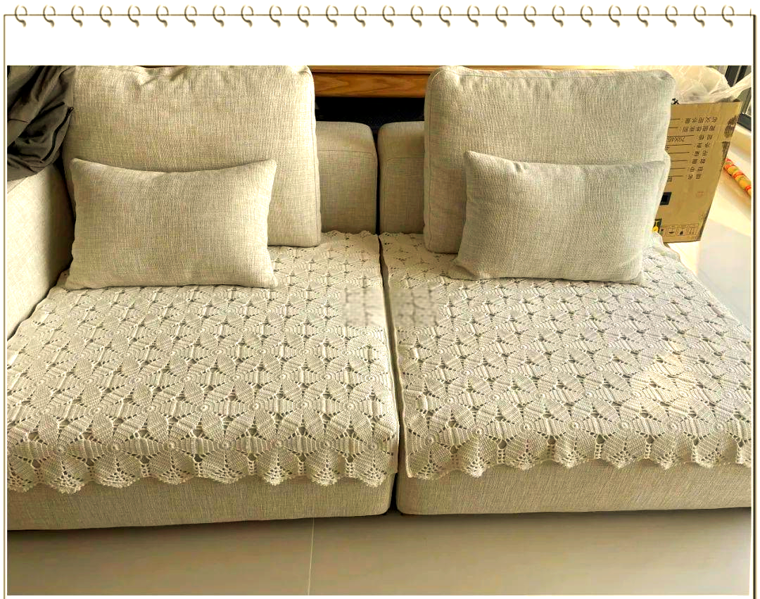 沙发垫编织全攻略:简单花样钩出舒适体验