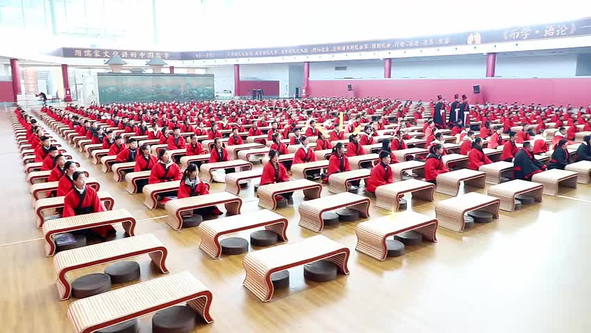 济宁市金乡县:奎星中学拜师礼