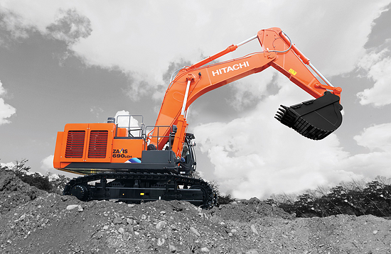 中标重庆大型矿山日立建机zx690lch5a投身国家工程建设