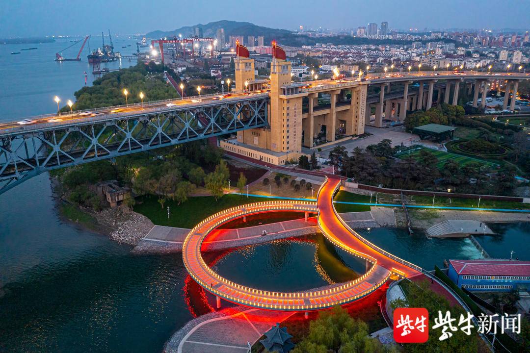 「视频」等你来起名 南京金川河入江口架起新景观桥