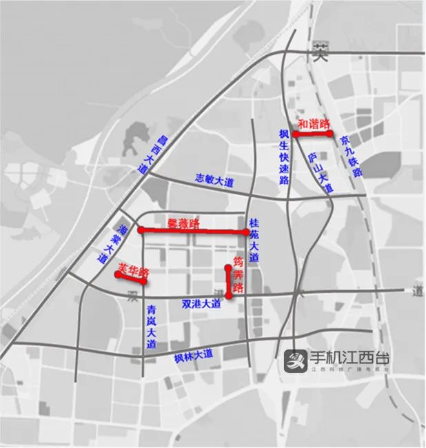 住在蛟桥片区的市民请注意!南昌经开区将新增四条道路