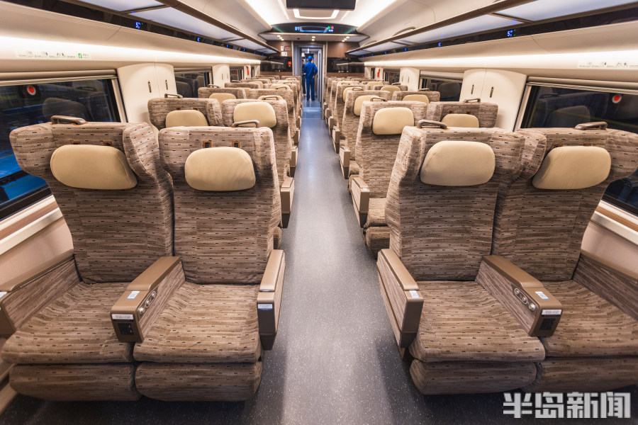 复兴号智能动车组来了!半岛全媒体记者提前探访