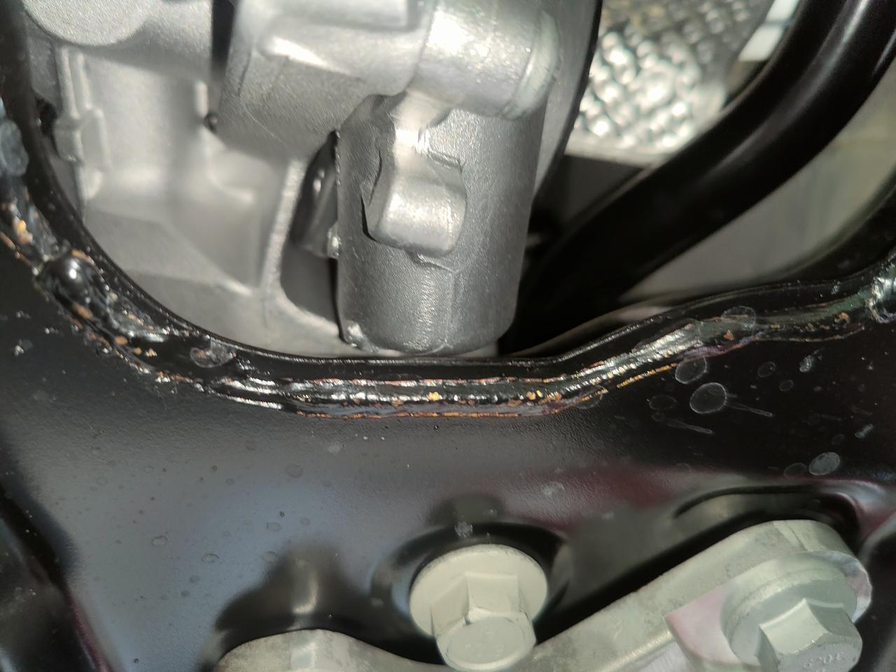 OEM 752W41210-0115 Rear Cross Member installation