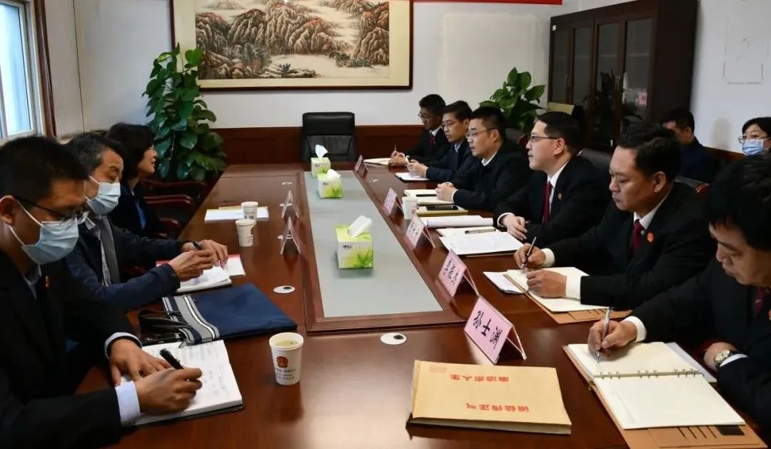 市中院常务副院长贾巧秀到赞皇法院调研指导新审判大楼建设工作