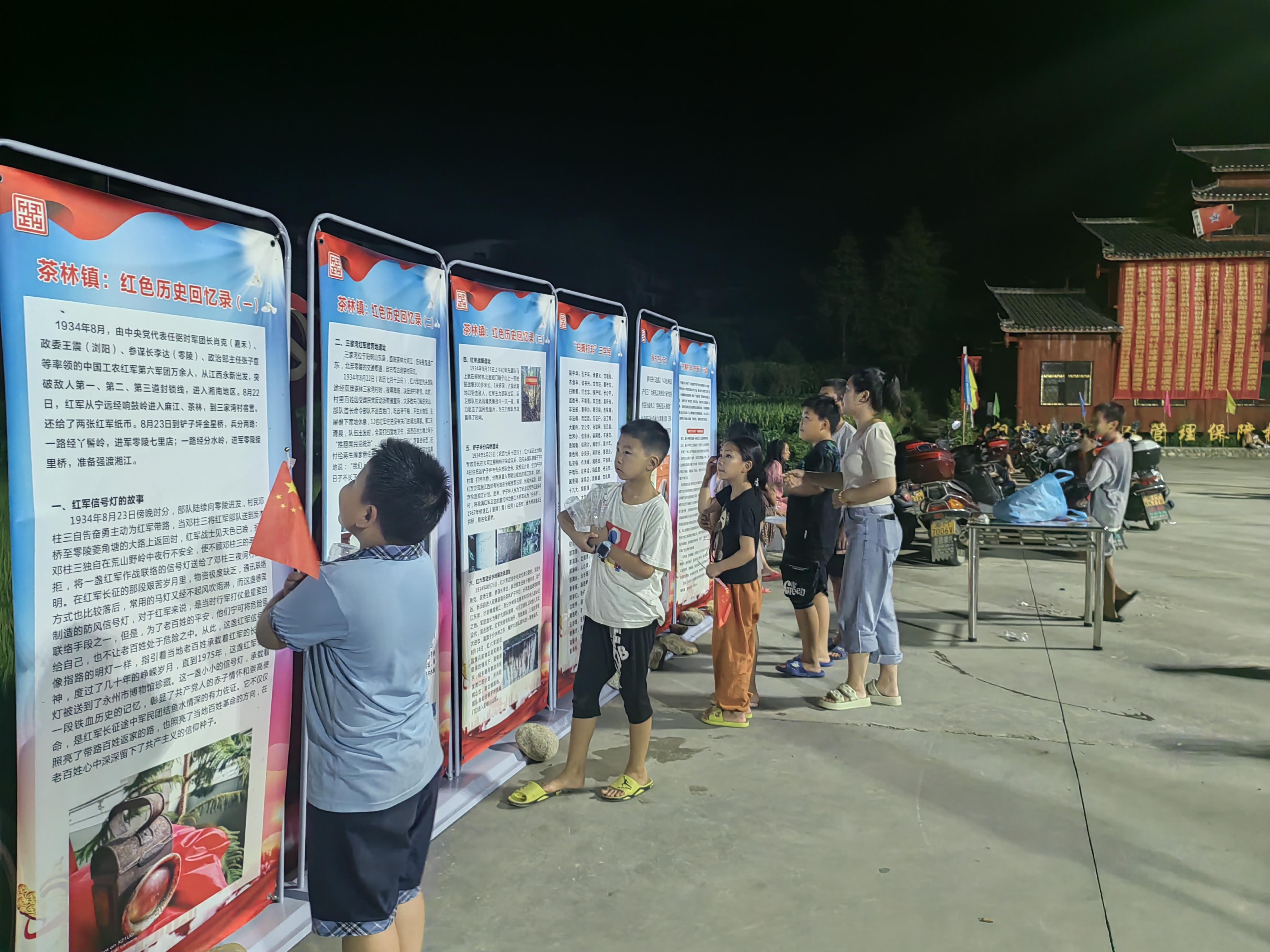 双牌县茶林镇开展"扫黄打非"宣传活动