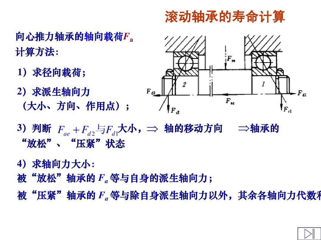 滚动轴承的额定动载荷是指