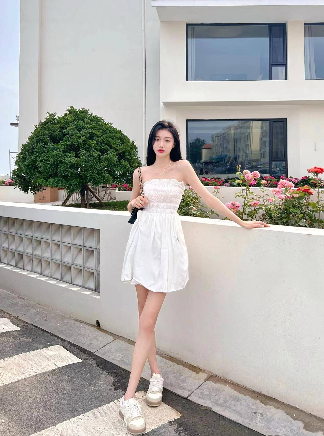 姿势有巧思:万能站姿拍照pose站着拍照不尴尬,拍出好身材大长腿