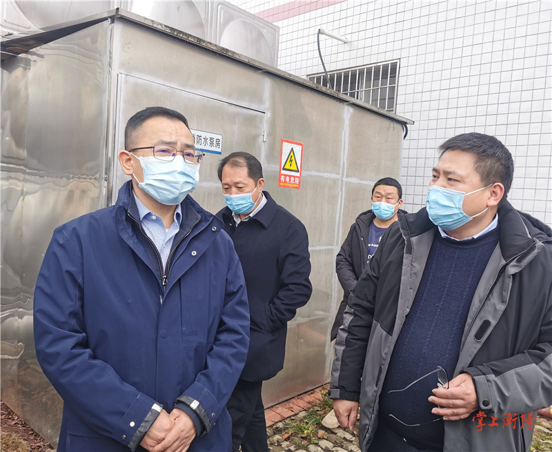 毛朝晖赴衡东县督导安全生产工作