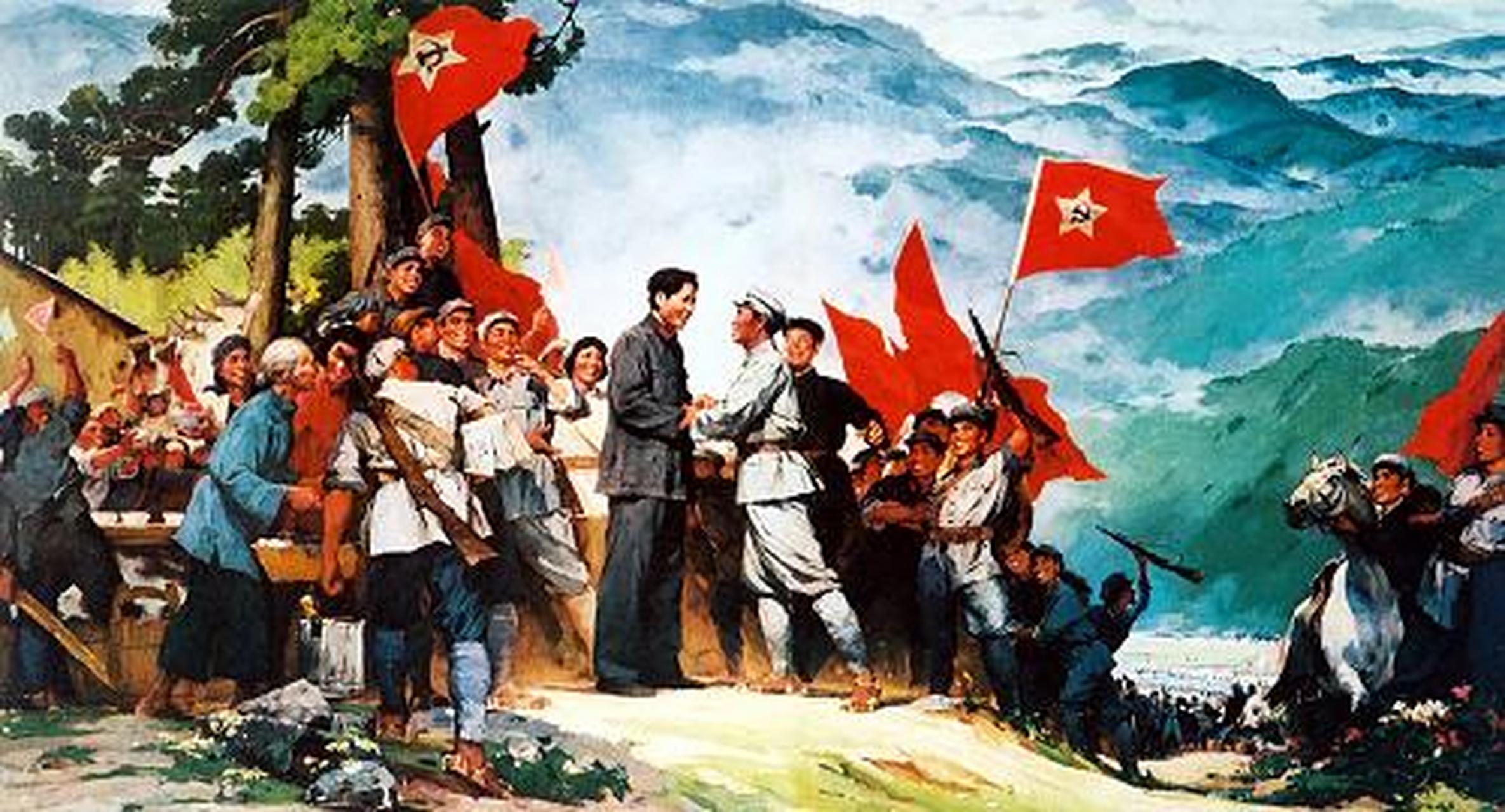 北伐战争后,桂系两度扩张,也为井冈山和中央苏区发展创造了良机