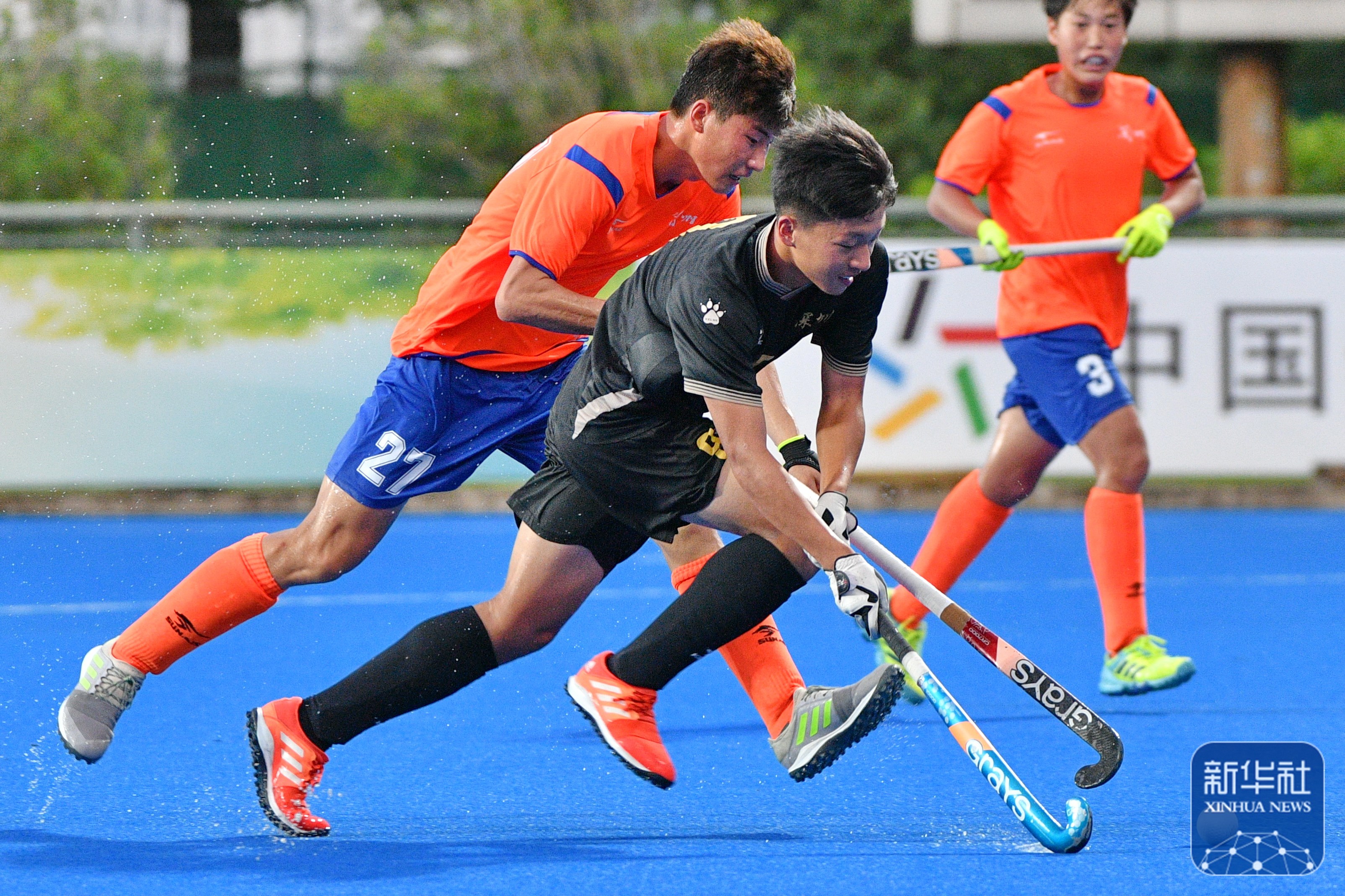 全国学生(青年)运动会(公开组)曲棍球男子决赛阶段:深圳胜兰州