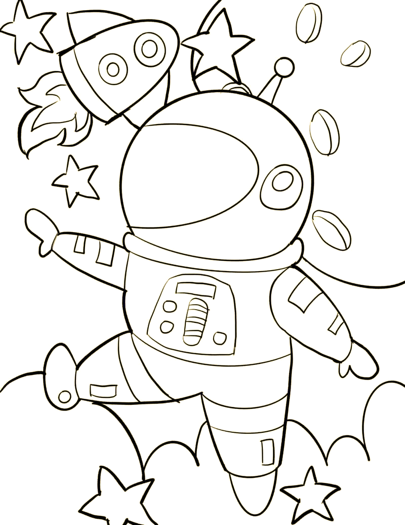 科技强国航天科技主题绘画:展现人类探索星辰大海的壮丽篇章