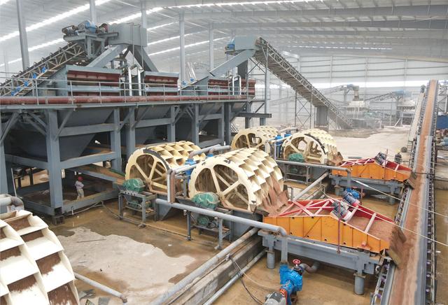鄂州年产300万吨的机制砂生产线试投产