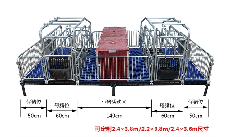 母猪产床保温箱安装图图片