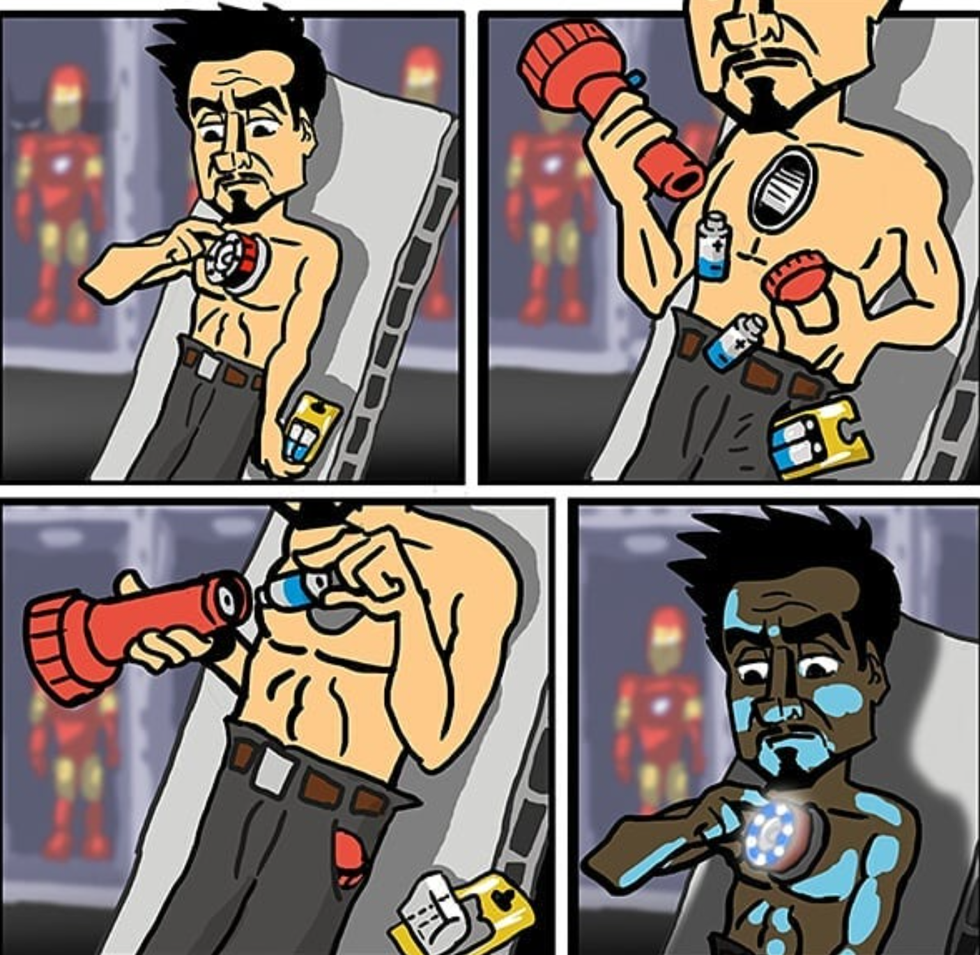 杭州画室-7幅搞笑漫画告诉你,超级英雄的日常生活是什么样的