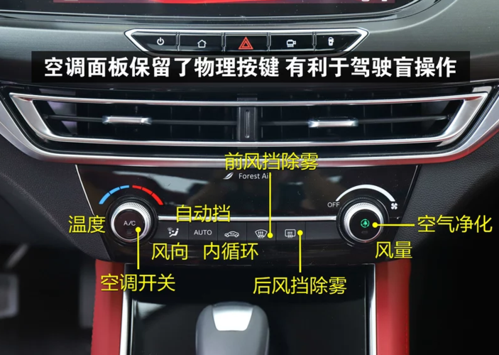 买了一款长安逸动xt空调怎么用
