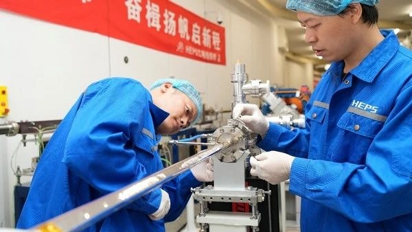 世界第三、中国第一!高能同步辐射光源(HEPS)储存环贯通了
