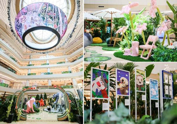 从绿色生态到运动潮玩 沪上商场主题活动"可盐可甜"