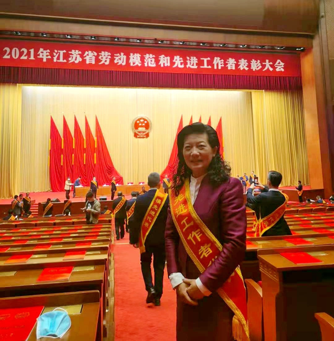 喜报|泰州市生态环境局陈玉琴荣获"江苏省先进工作者"荣誉称号