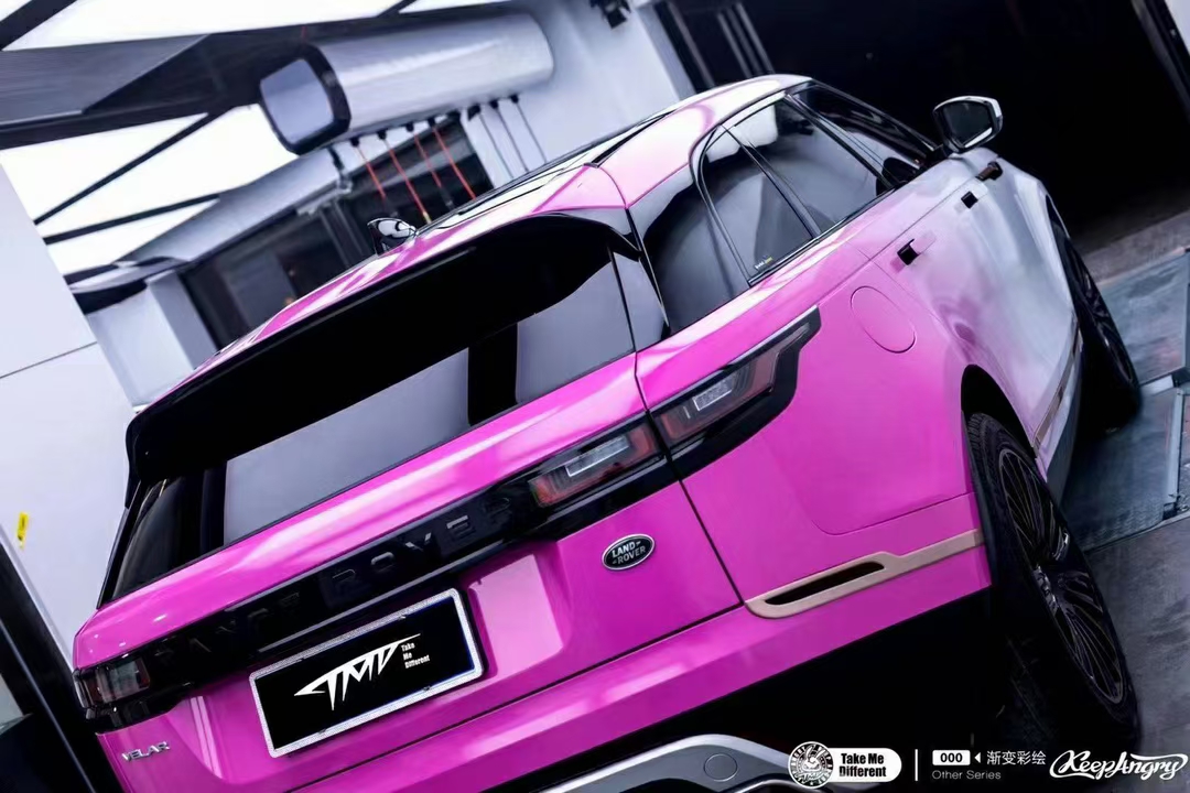 tmd潮牌改色膜渐变彩绘