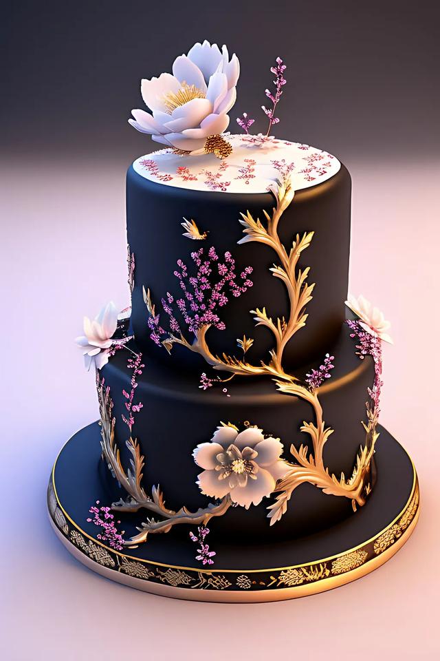 国风蛋糕壁纸,将中国传统文化展现得淋漓尽致