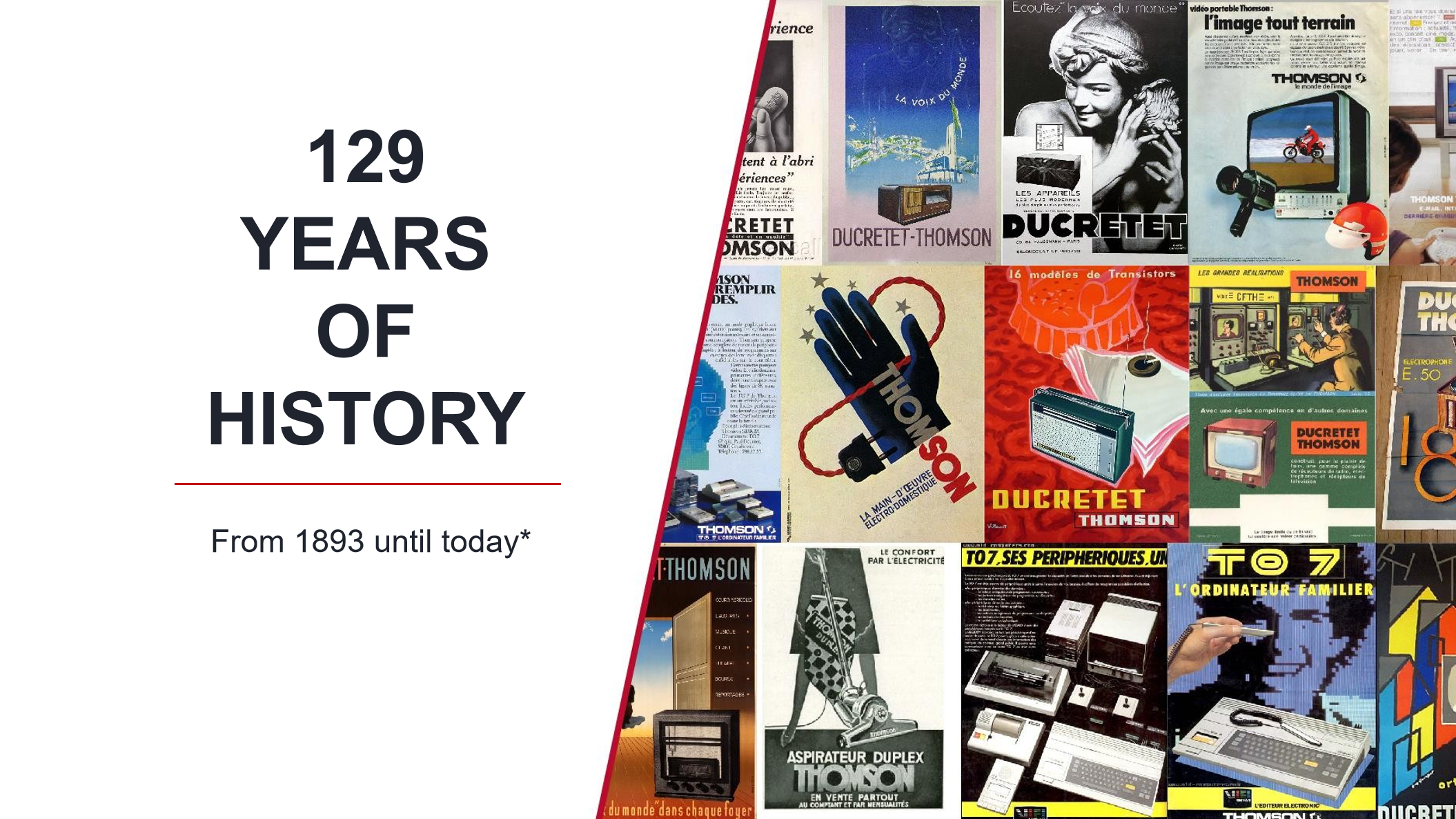 百年品牌 法国thomson汤姆逊