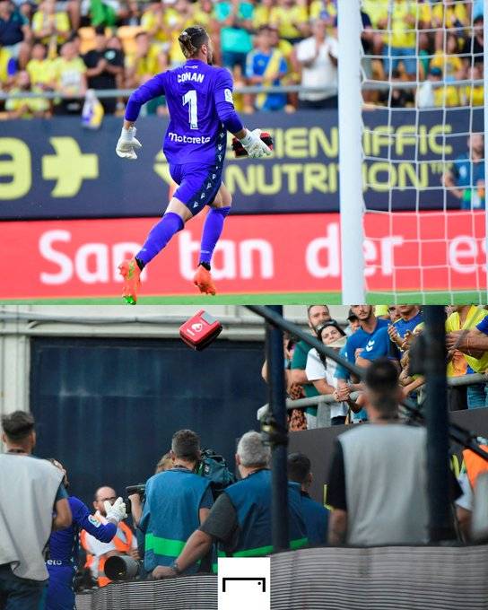 加的斯球迷赛中晕倒 门将莱德斯马紧急运送除颤器救人