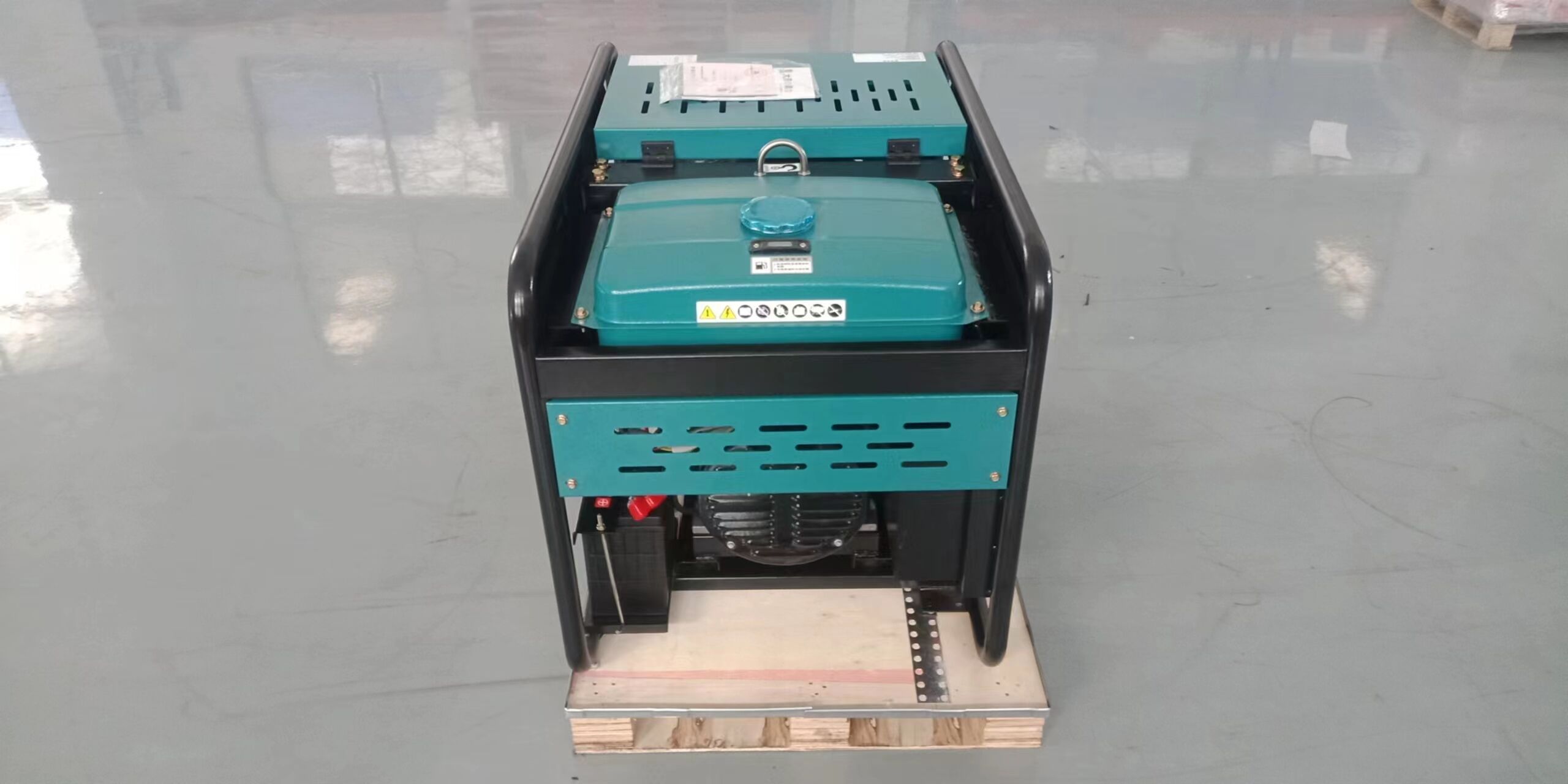 大泽动力开架式风冷柴油发电机10kw 380v