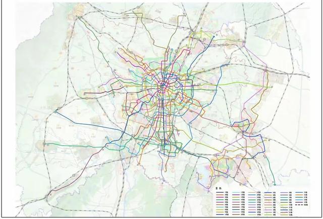 青白江轨道交通规划图图片